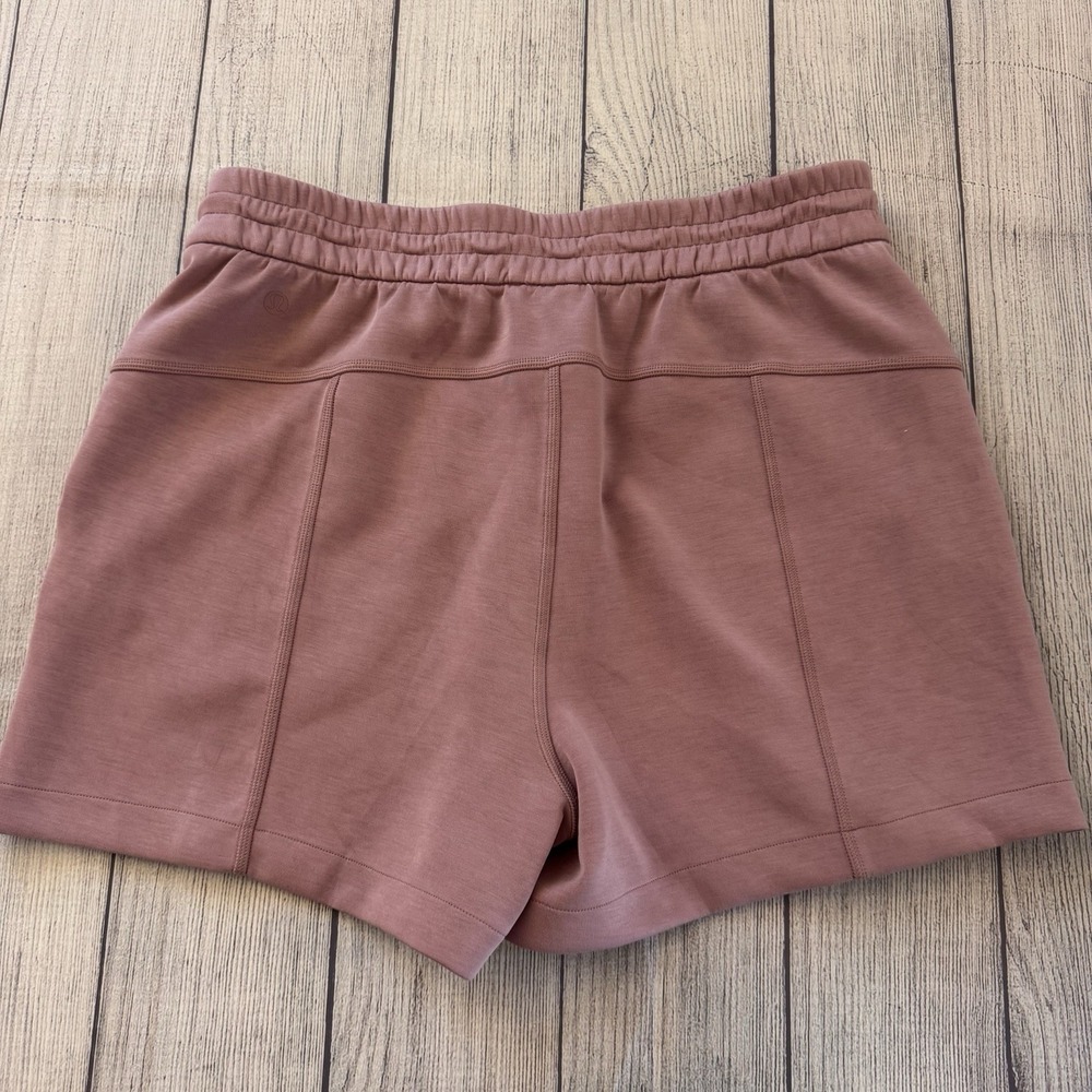Lululemon Soft Ambitions High Rise Short 4" Trench 10 Spiced Chai Casual Sweat - Picture 5 of 6